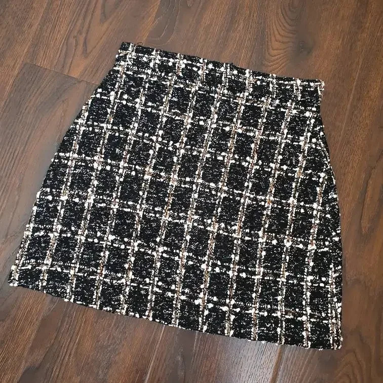 Style for Autumn and Winter Women Tweed Skirts Korean of The Cover Hip Plaid Skirt Female 250206Z