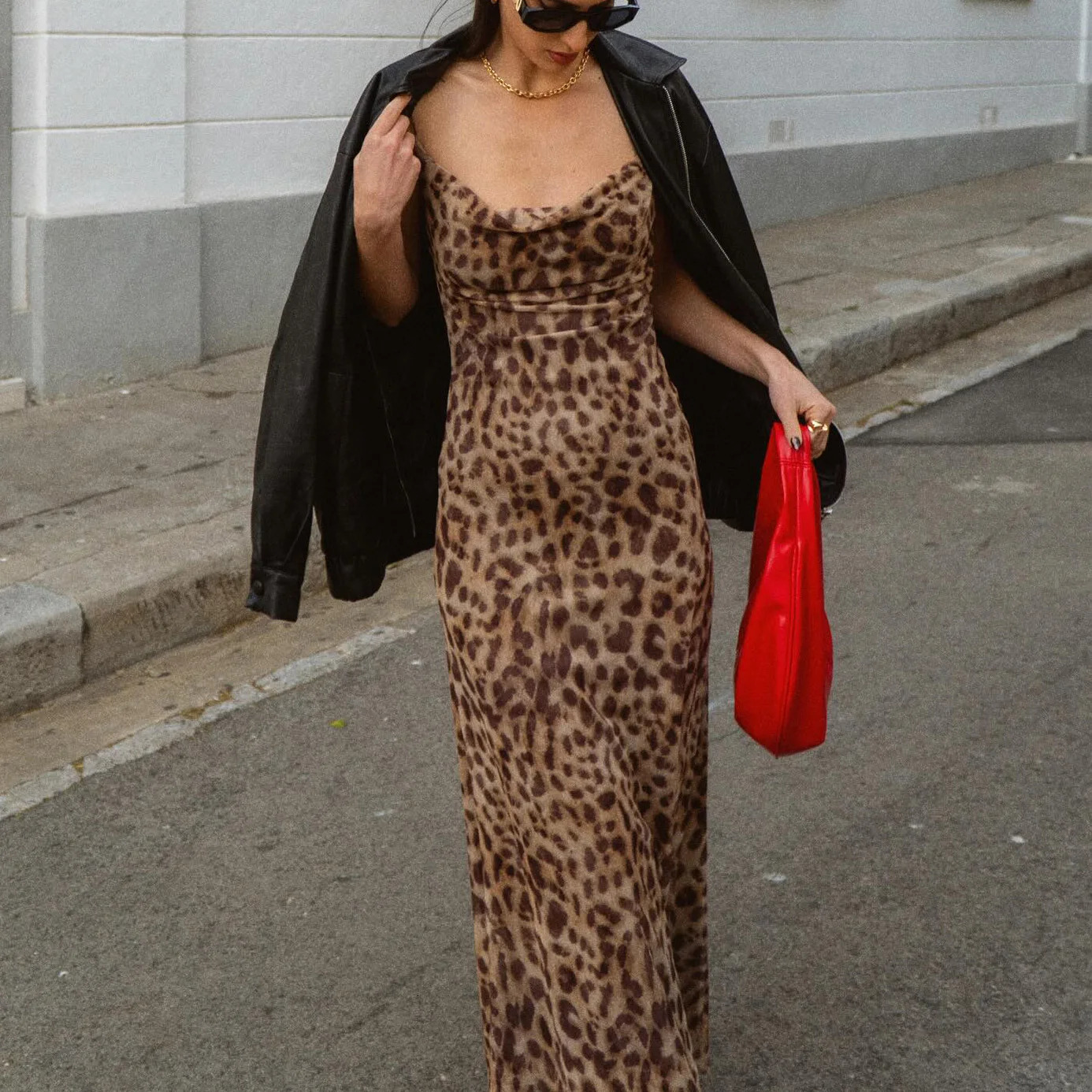 Summer Womens Sexy Vintage Leopard Print Tulle Long Dress Fashion Backless Slip Dresses Female Elegant Slim Party Maxi Dress 250206