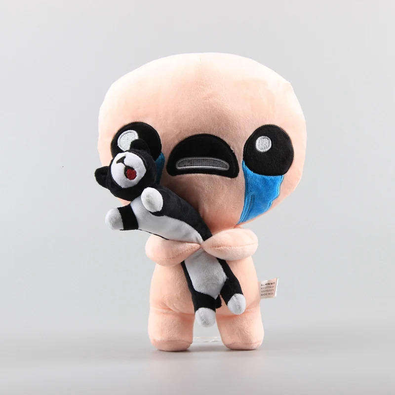 30cm The Binding of Isaac Plush Toys ISAAC With Black Cat Plush Soft Stuffed Animals Toys Doll Gifts for Children Kids 250210