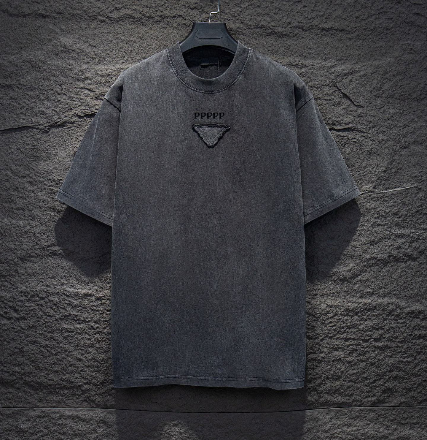 Men's Plus Tees & Polos Round neck embroidered and printed polar style summer wear with street pure cotton 5k9