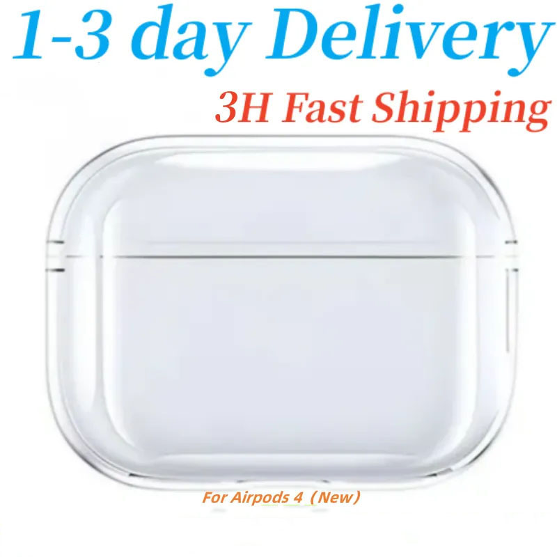 Fast delivery Pro 2 2nd Generation air 4 3 pros Headphone Accessories Solid Silicone Protective Earphone pods max Wireless Charging Shockproof Case Co