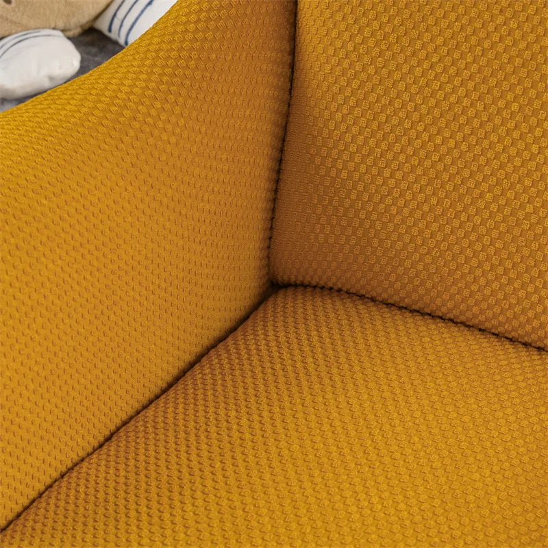 Kids Size Wing Chair Cover Small Jacquard Wing Back Sofa Covers Elastic Spandex Armchair Cover Furniture Protector Slipcovers 250210