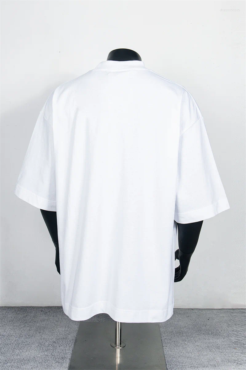 Men's T Shirts White House Of Errors T-Shirt Men Women 1:1 Quality Oversize Streetwear Casual Tee Tops