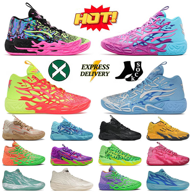 Top Quality 2025 Designer LaMelo Ball MB.04 Basketball Shoes Love LaFrance Heem Toxic Mens Women Buzz City Black Dhgate Trainers Sneakers Big Size 46