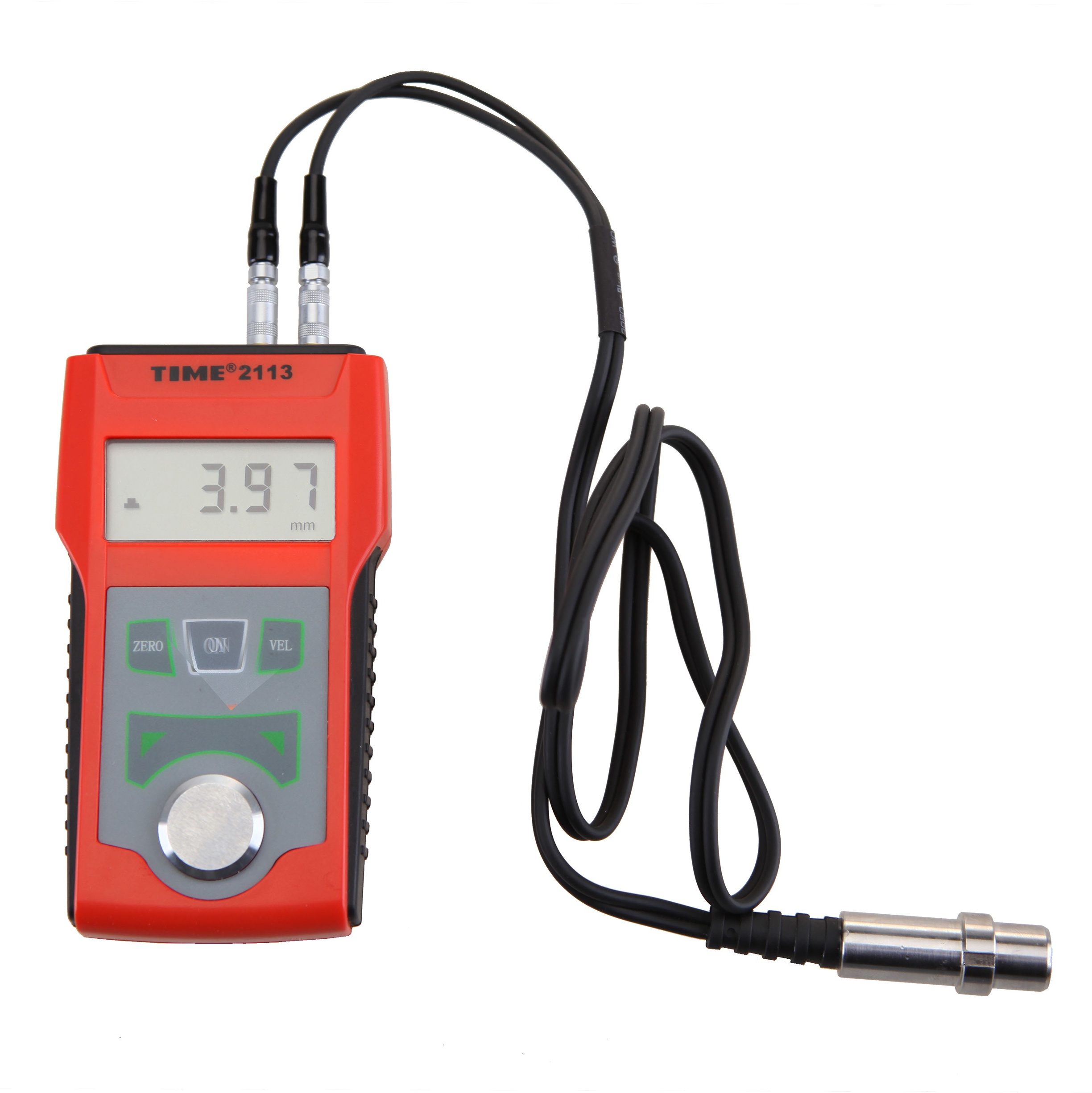 Compact Ultrasonic Thickness Measuring Device with Clear Display High-Precision Ultrasonic Thickness Tester Instrument