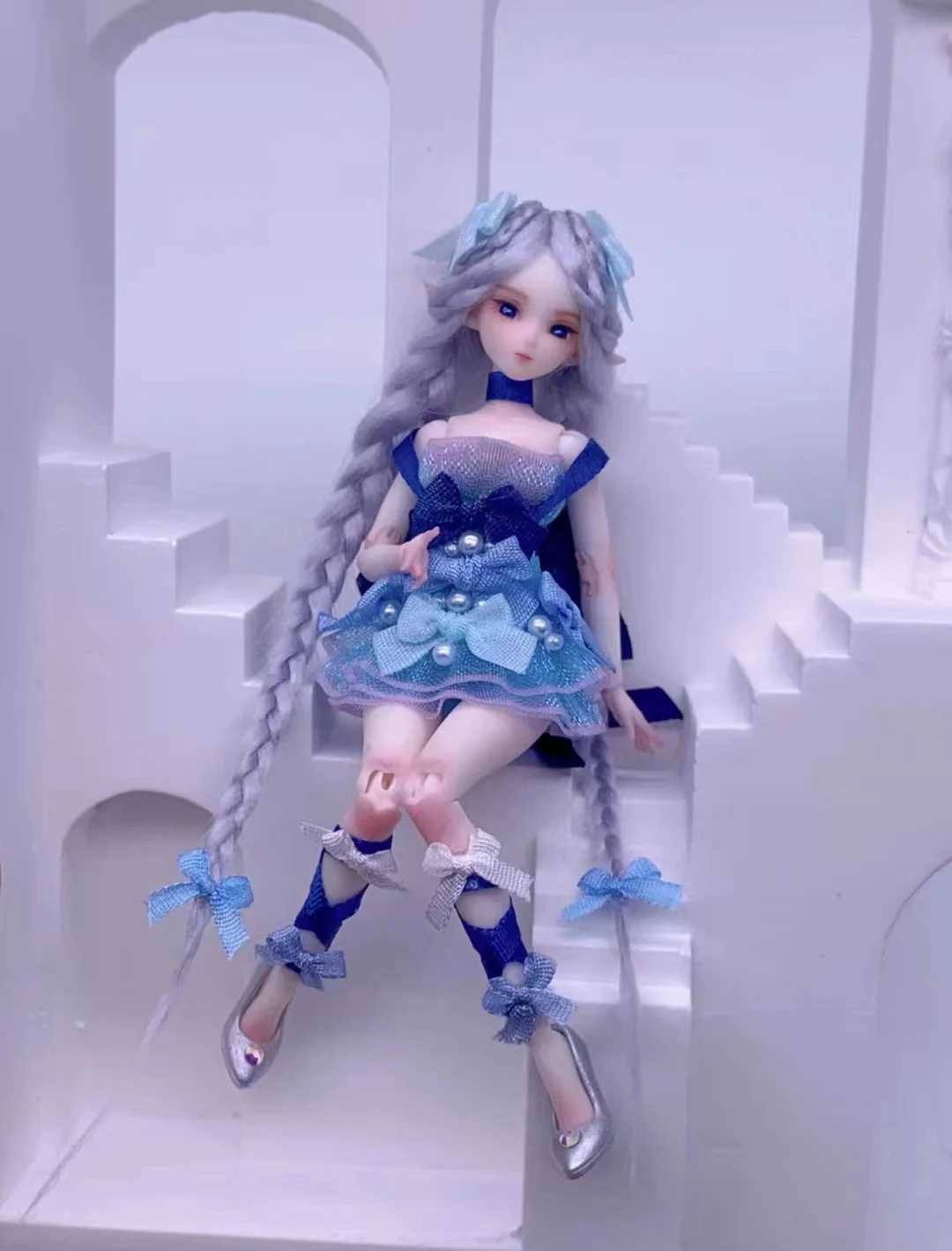 20cm BJD 1/8 Doll 10cm 12K High Precision 3D Printing Mens and Girls Dolls DIY Toy Kawaii Girls Painting Model Doll X250210