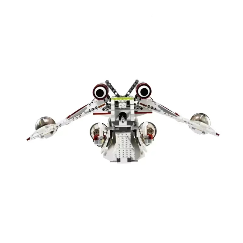 MOC In Stock Star Plan Republic Droipship Gunship Building Blocks Bricks 75021 DIY Toys For Children Birthday Christmas Gift
