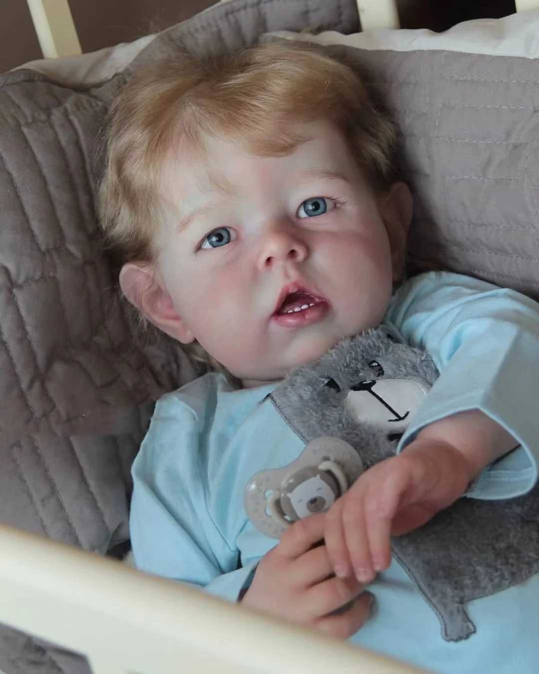 55CM/70CM Liam Bebe Reborn Doll Handmade Realistic Giant Newborn Baby Doll Toy Children Mu ecas Reborn X250210