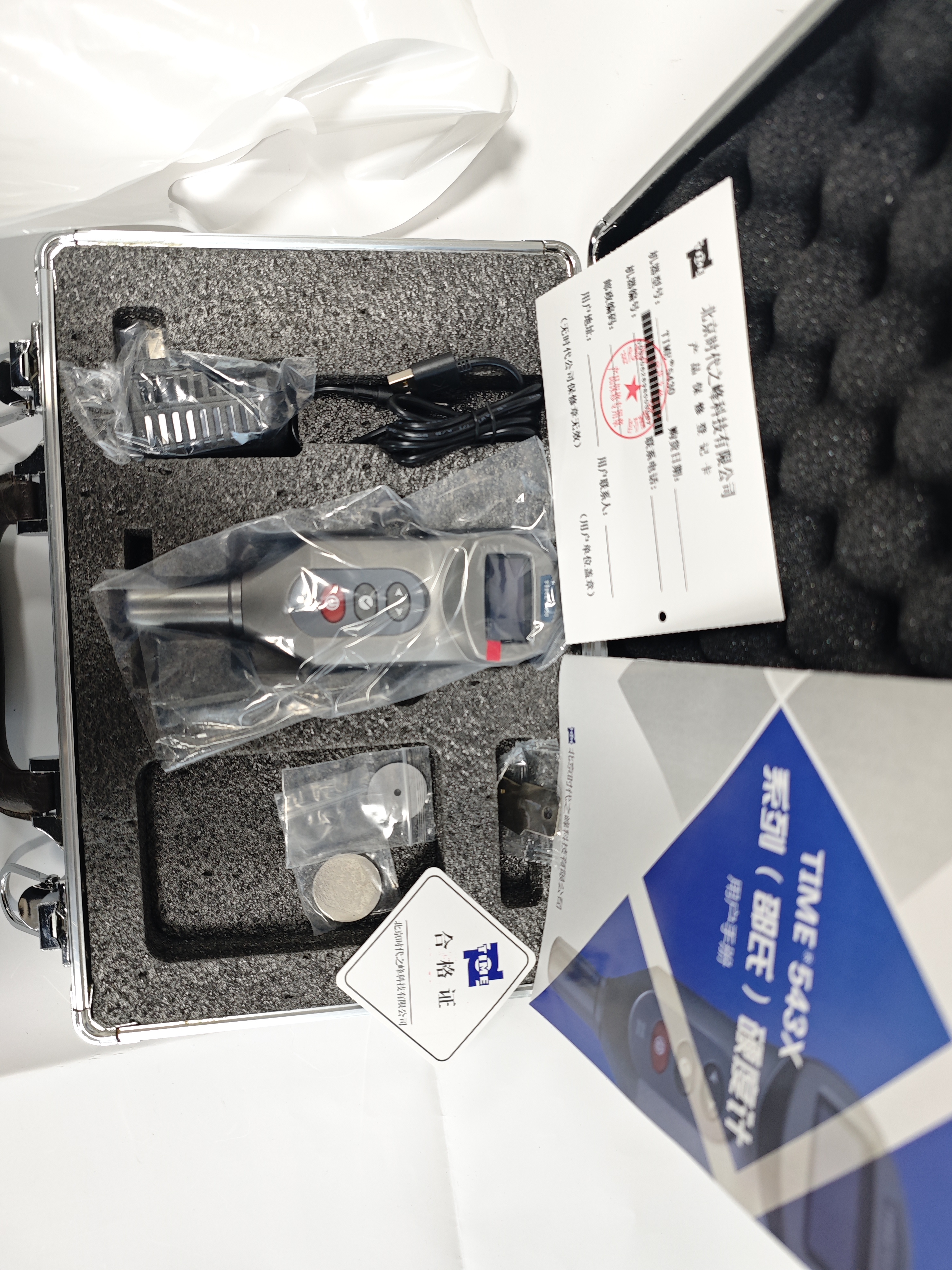 Shore Durometer Tester - Accurate Hardness Measurement Tool for Various Materials Shore hardness tester type D