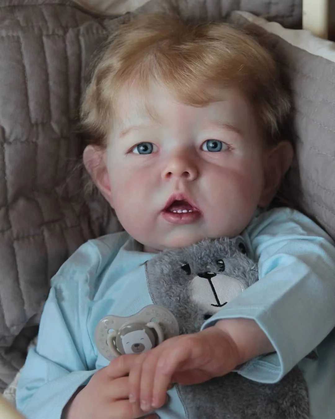 55CM/70CM Liam Bebe Reborn Doll Handmade Realistic Giant Newborn Baby Doll Toy Children Mu ecas Reborn X250210