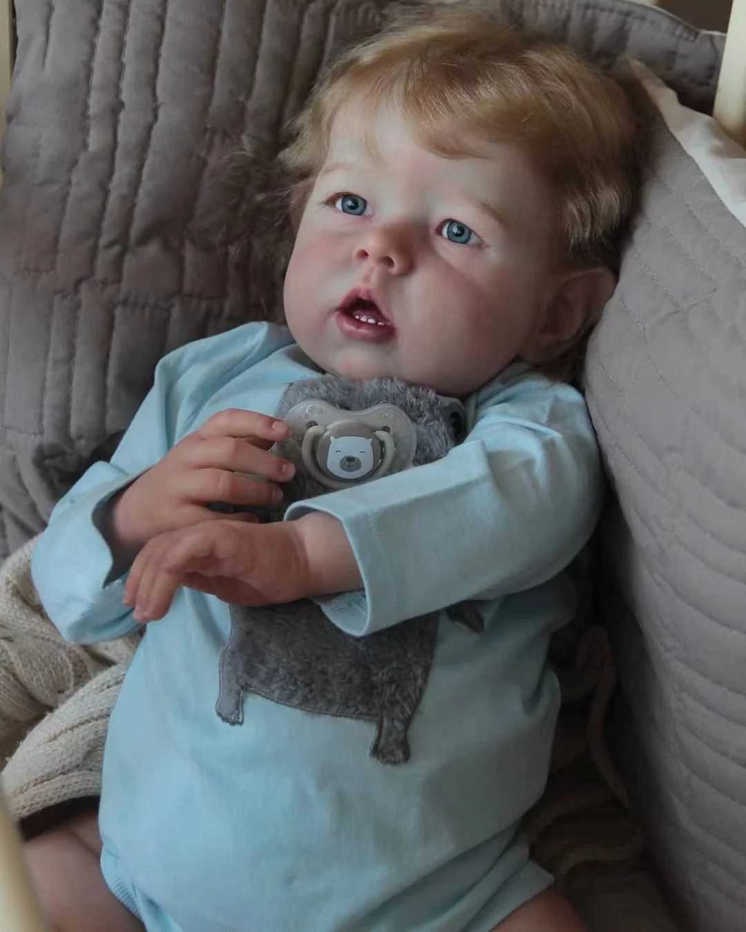55CM/70CM Liam Bebe Reborn Doll Handmade Realistic Giant Newborn Baby Doll Toy Children Mu ecas Reborn X250210