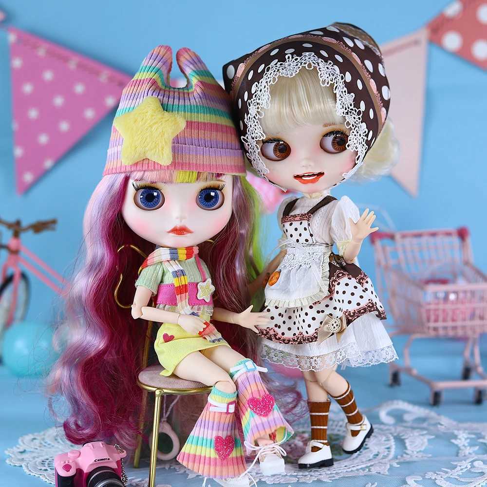 ICY DBS Blyth Doll BJD Connector Body White Skin Dopamine Girl Set 1/6 Toy 30cm Girl Gift Anime X250210