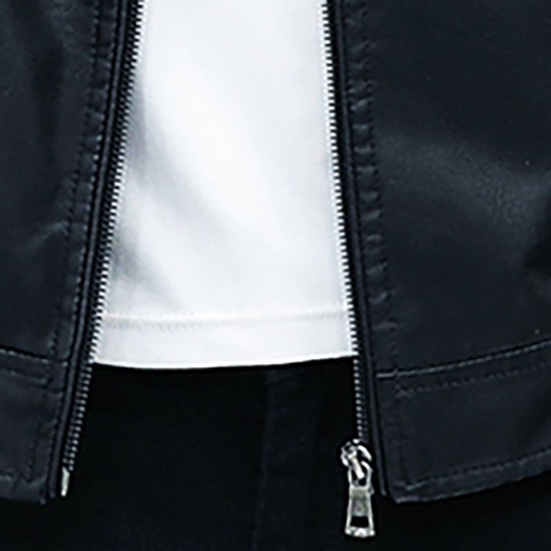 Men Leather Suit Jacket Slim Fit Short Coat Fashion jacket Streetwear Casual Blazer Jackets Male Outerwear y250109Z