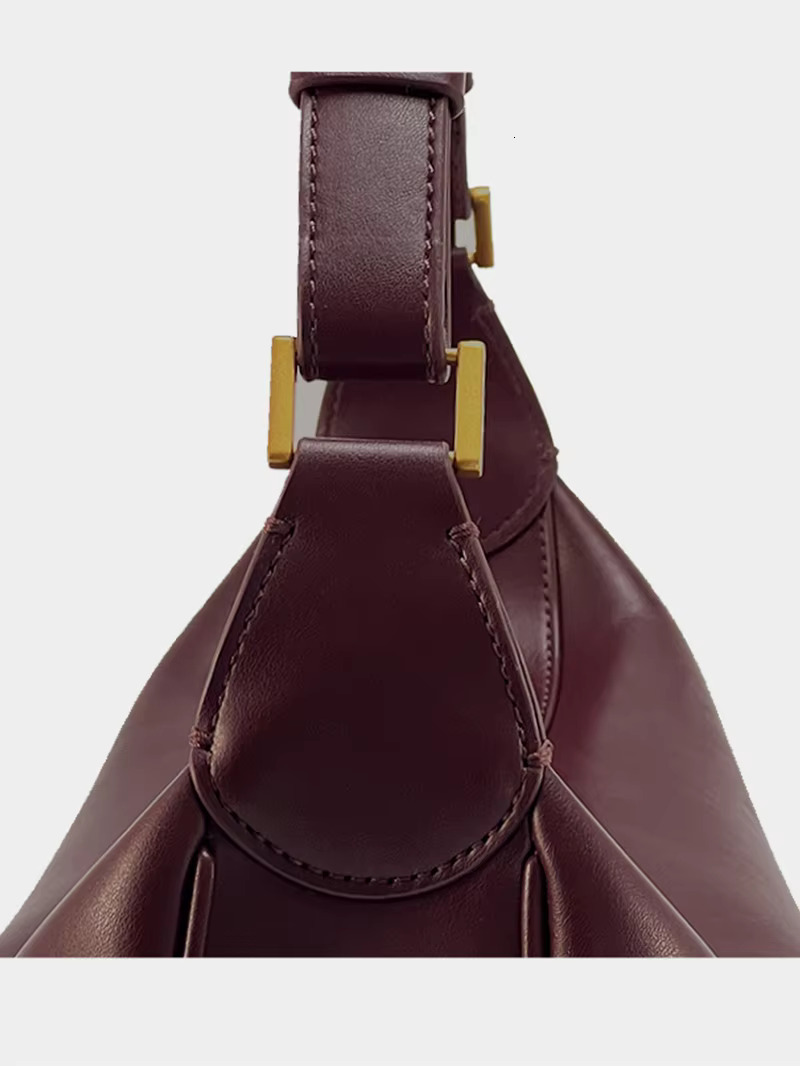 New Crescent Armpit Bag For Women Large Capacity Shoulder PU Leather Crossbody Bags Trendy Purs Dumpg