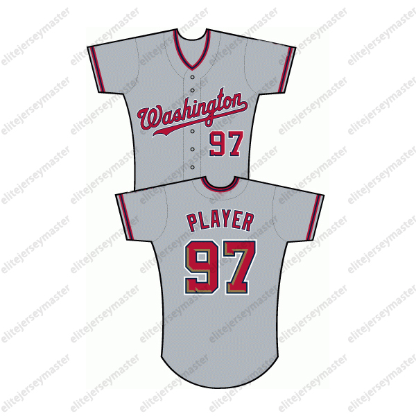 CJ Abrams Wood Corbin Crews Custom Baseball Jersey Stitched Personalized MacKenzie Gore Customized Jerseys Custom Any Number Name