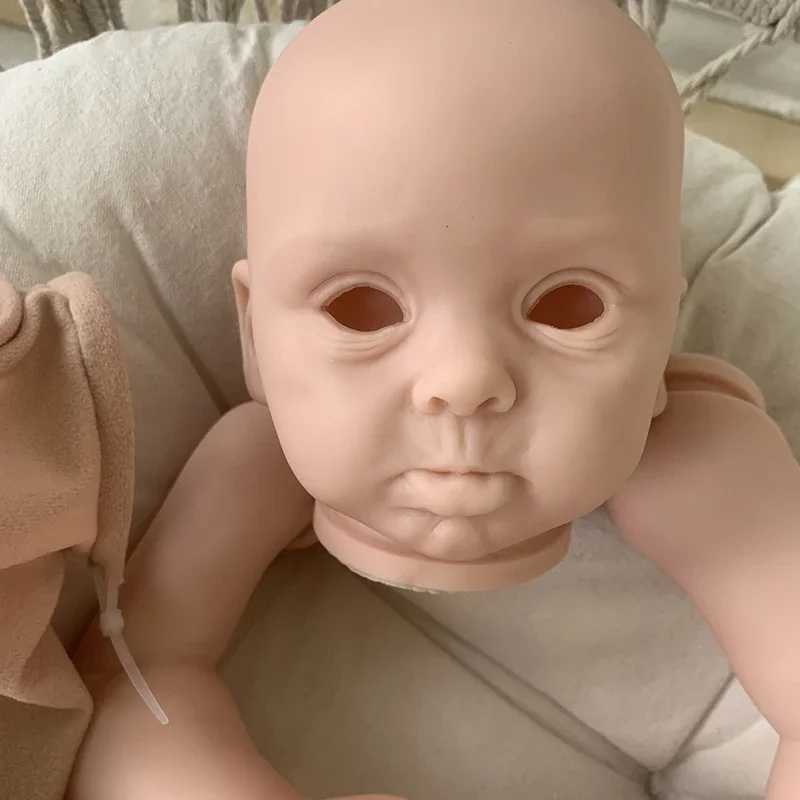 24inch Unfined Unpainted Kit Adelaide Doll Parts Toddler Size Reborn Doll Kit Fresh Color with Coth Body X250210