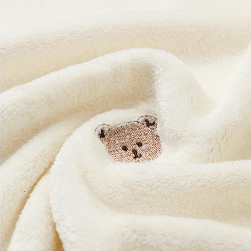 Baby Winter Blanket for Born born Swaddle Stroller Infant Diaper Throw Blanket Fleece Bedding Baby Accessories Bedspread 250226