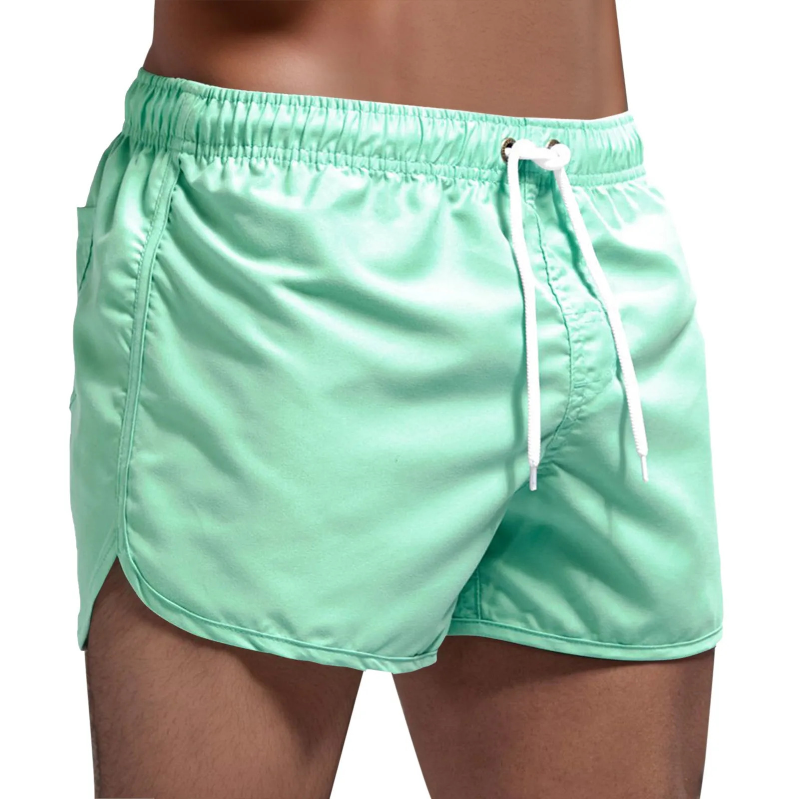 Breathable surfing fast drying casual mens shorts 2024 summer beach pants swimming trunks 250208Z