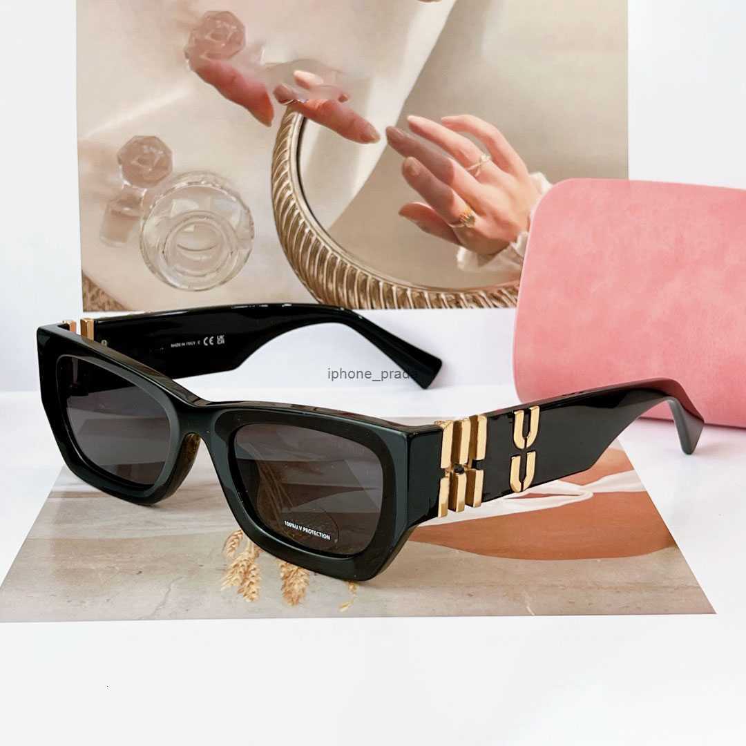 Luxury designer sunglasses for women classic SMU 09WS same style glasses classic hollow letters UV400 sunglasses with box