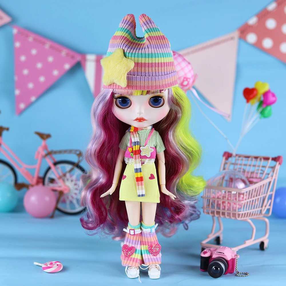 ICY DBS Blyth Doll BJD Connector Body White Skin Dopamine Girl Set 1/6 Toy 30cm Girl Gift Anime X250210