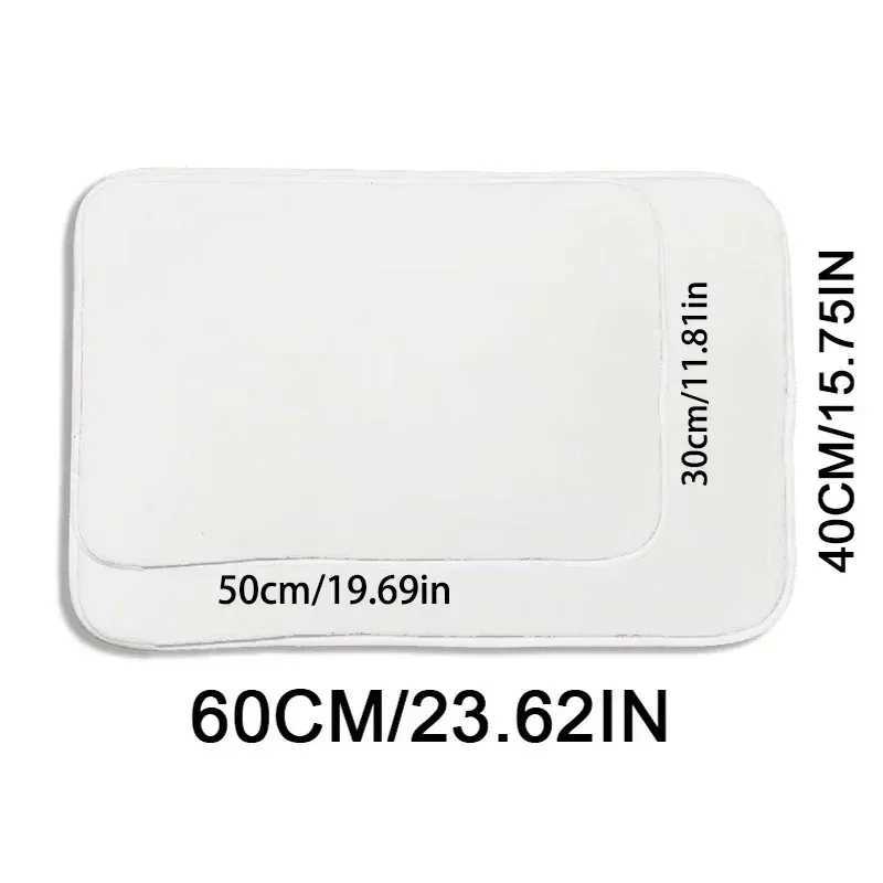 Ford Mustang Doormat Anti-skid Super Absorbent Bathroom Floor Mats Home Entrance Rugs Kitchen Living Room Bedroom Carpet Footpad Y250210
