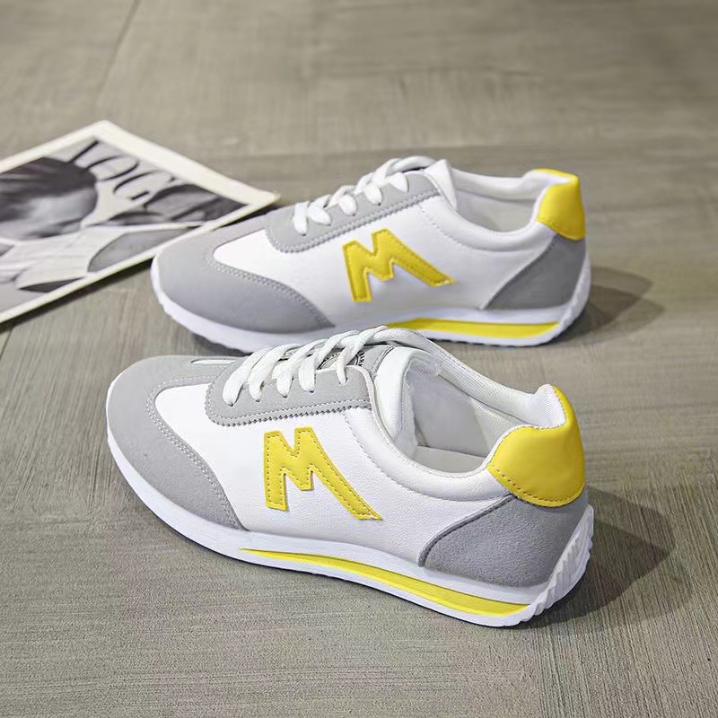 Free Shipping Shoes Size 35-43 sports shoes New popcorn soft sole fashionable shoes lightweight shock absorption thick sole breathable non-slip runnin