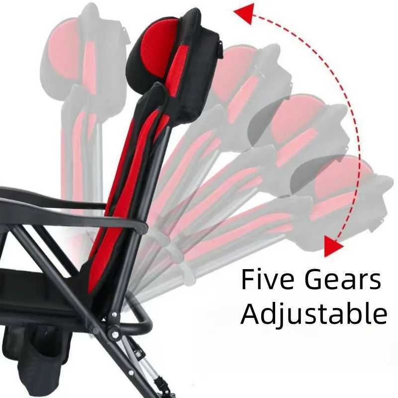 Outdoor Retractable Fishing Chair Portable Fishing Chair With Adjustable Stool Folding Camping Chair Fishing Equipment X250210