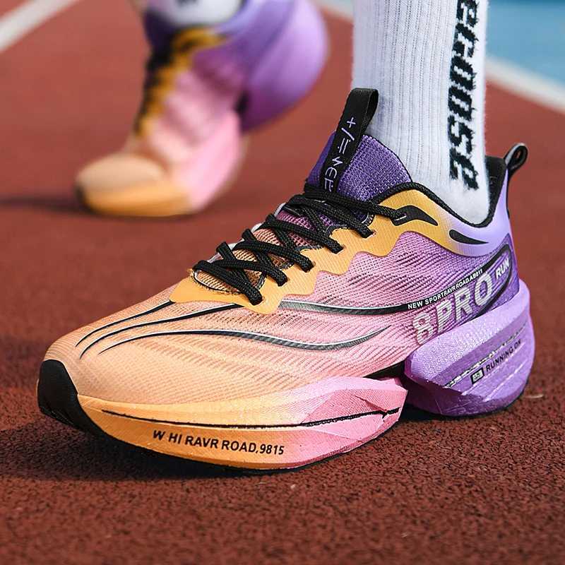 New Mens Sneakers High Quality Carbon Plate Running Shoes Stylish Breathable Casual Athletic Shoes M Trainers Tennis ShoesC250325