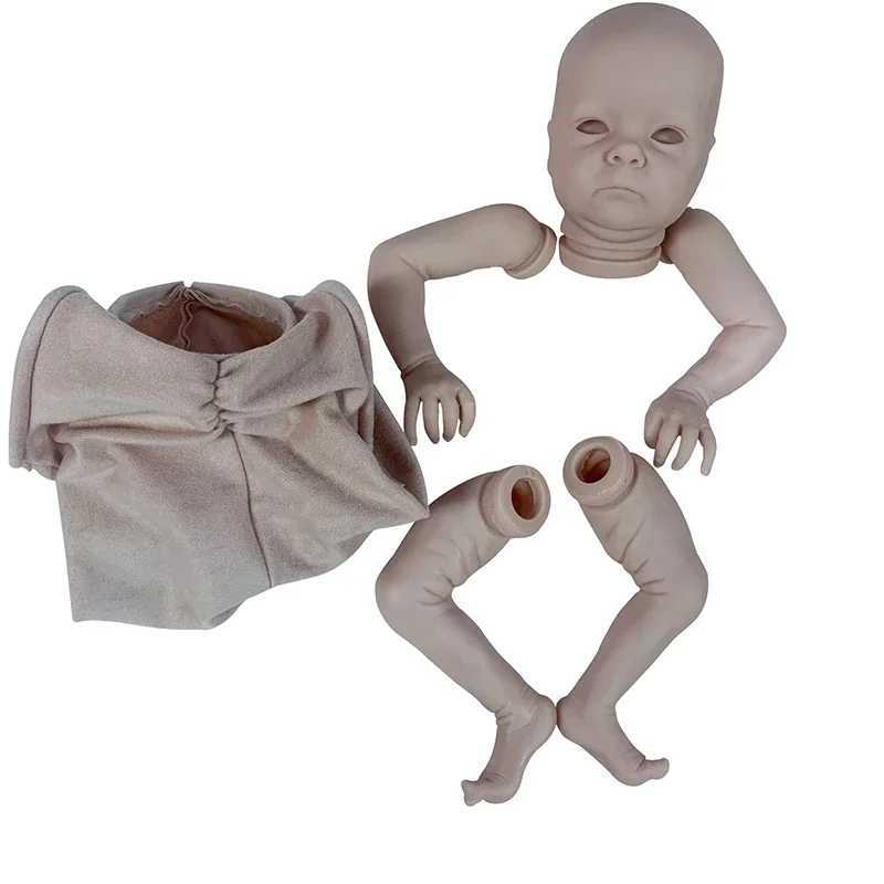 16Inch Reborn Doll Kit Popular Tink Lifelike Soft Touch Fresh Color with Body and Eyes Birthday Christmas Gift Doll Toys X250210