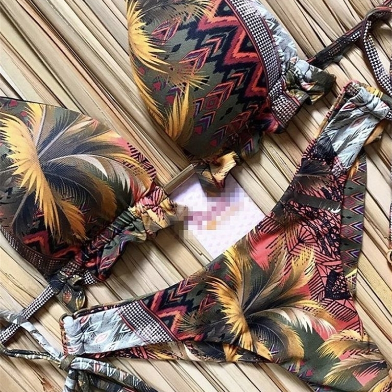 RUOTONGSEPT 2023 womens beachwear sexy bikini set sports swimsuit push up apron Exquisite bathroom 250208Z