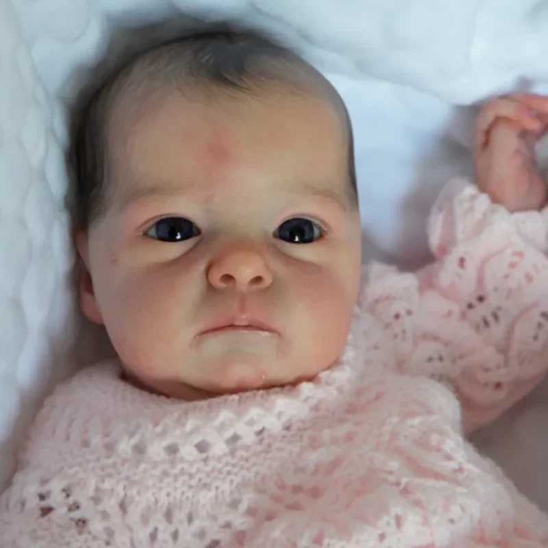 16Inch Reborn Doll Kit Popular Tink Lifelike Soft Touch Fresh Color with Body and Eyes Birthday Christmas Gift Doll Toys X250210