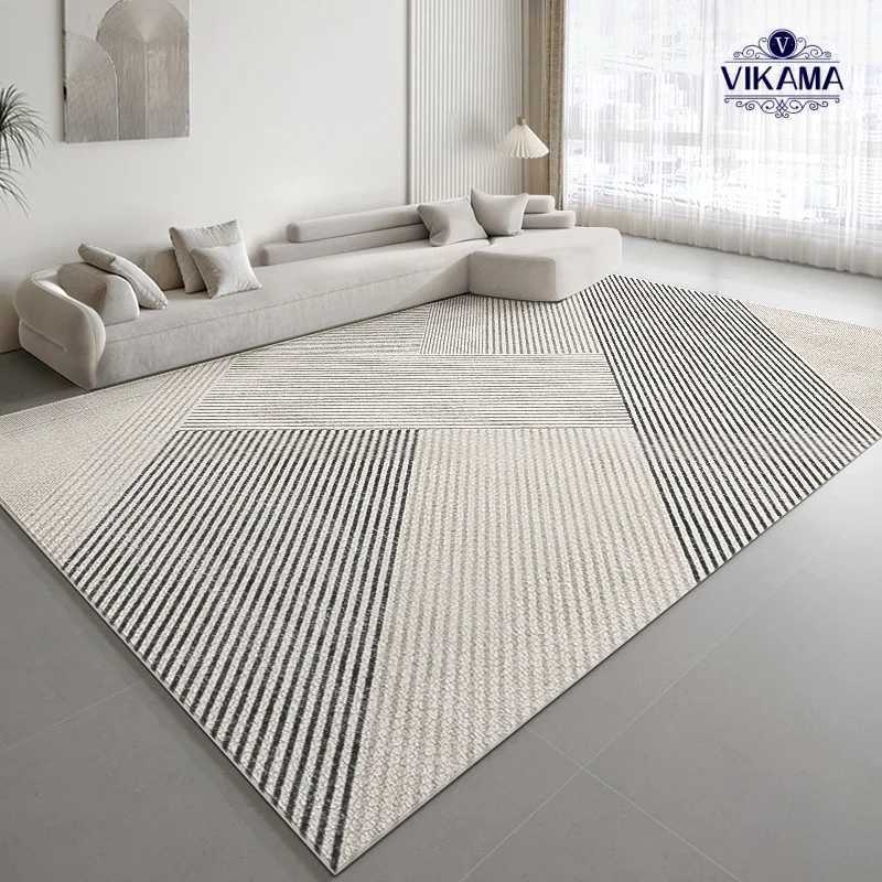 VIKAMA 2024 Modern Carpet Living Room Children Carpet Bedroom Bedsides Carpet Large Area Lounge Rug Coffee Table Rugs Home Decor Y250210