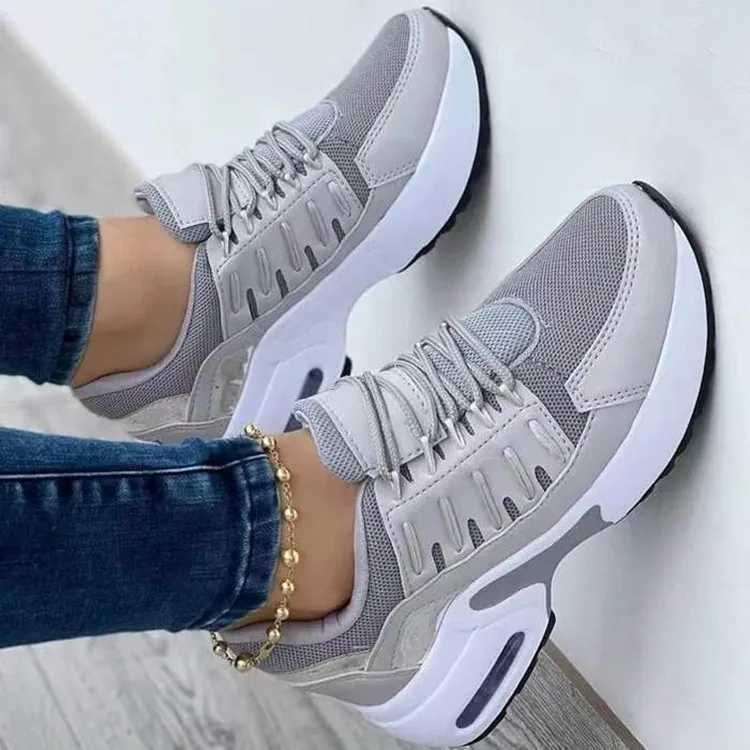 Women Sneakers Summer Autumn Sport Shoes Size 36-43 Woman Platform Trainers Ladies Tenis Feminino Red Blue Zapatos 1693C250210