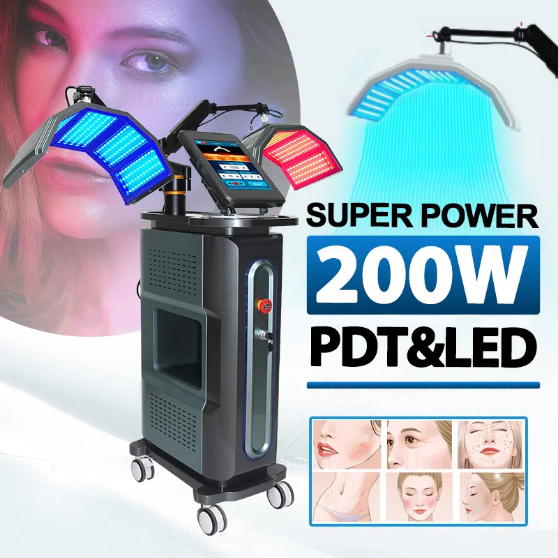 High Efficiency Photodynamic Therapy Photon Beauty Bio Light Anti-aging Skin Rejuvenator Pore Shrinking Anti-pigment Bactericidal Dual PDT Machine