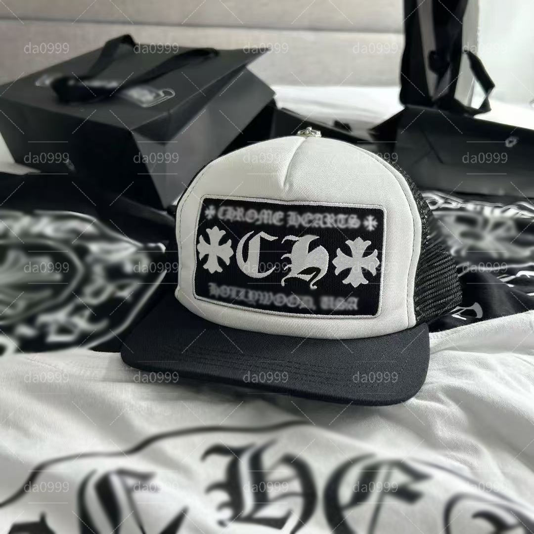 chroem designer hat bonnet chrom hat hearts baseball cap Casquette Luxe designer hat golf fitted hats for men trucker hat chapeau mens hat