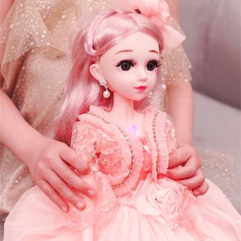 60cm Fashion Girl Dolls Large Handmade 1/3 Doll Full Set 15 Jointed Doll Girls Toys for Children Kids Gif Fashion Doll X250210