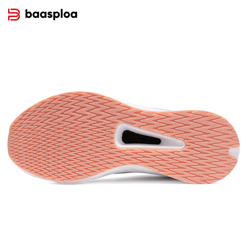 Baasploa Women Running Shoes Carbon Plate Professional Jogging Sneaker Female Casual Breathable Sports Shoes