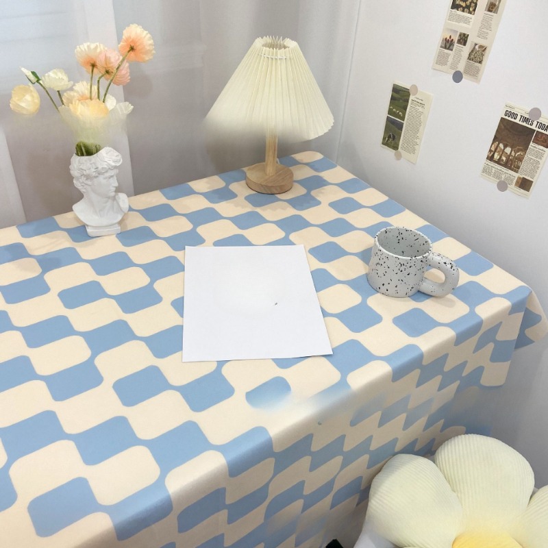 2026 Waterproof Table Mat Coffee Table Cloth Outdoor Simple Rectangular CH8
