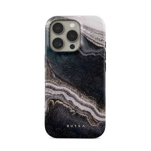 BURGA Sparkling Beach Phone Case for iPhone 16 15 14 13 12 11 Pro Max X XS XR XSMax 7 8 Plus Glossy Film Hard PC Cover Z250210