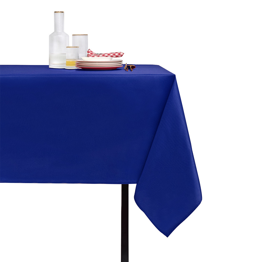 Christmas Solid Color Polyester Meal Versatile Printed Tablecloth Hotel Waterproof Tablecloth