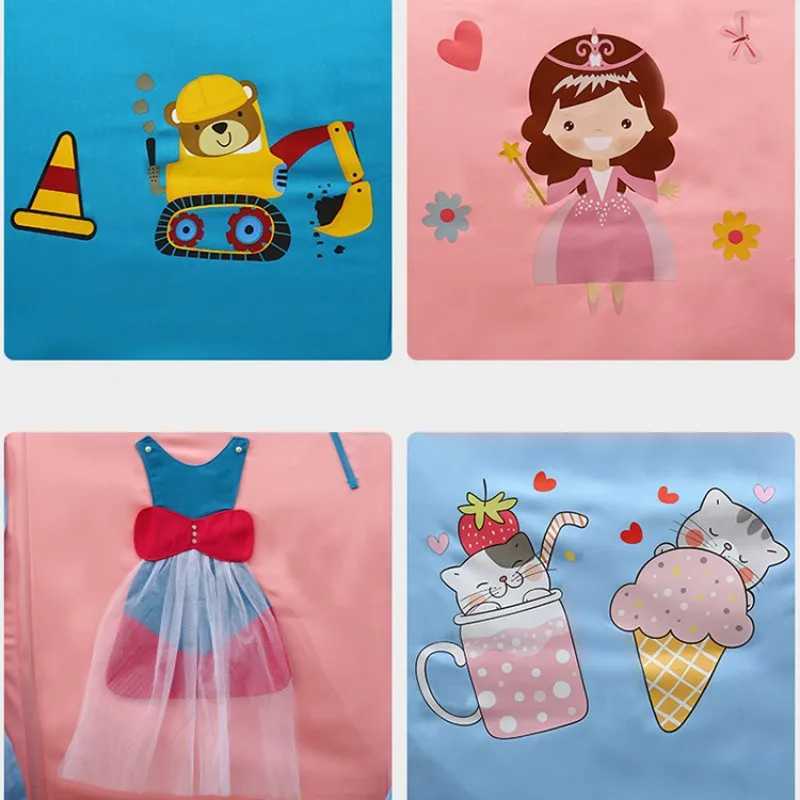 Large Kids Play House Tent With Window Portable Children Bed Tent For Boys Girls Indoor Play Game House Castle X250210