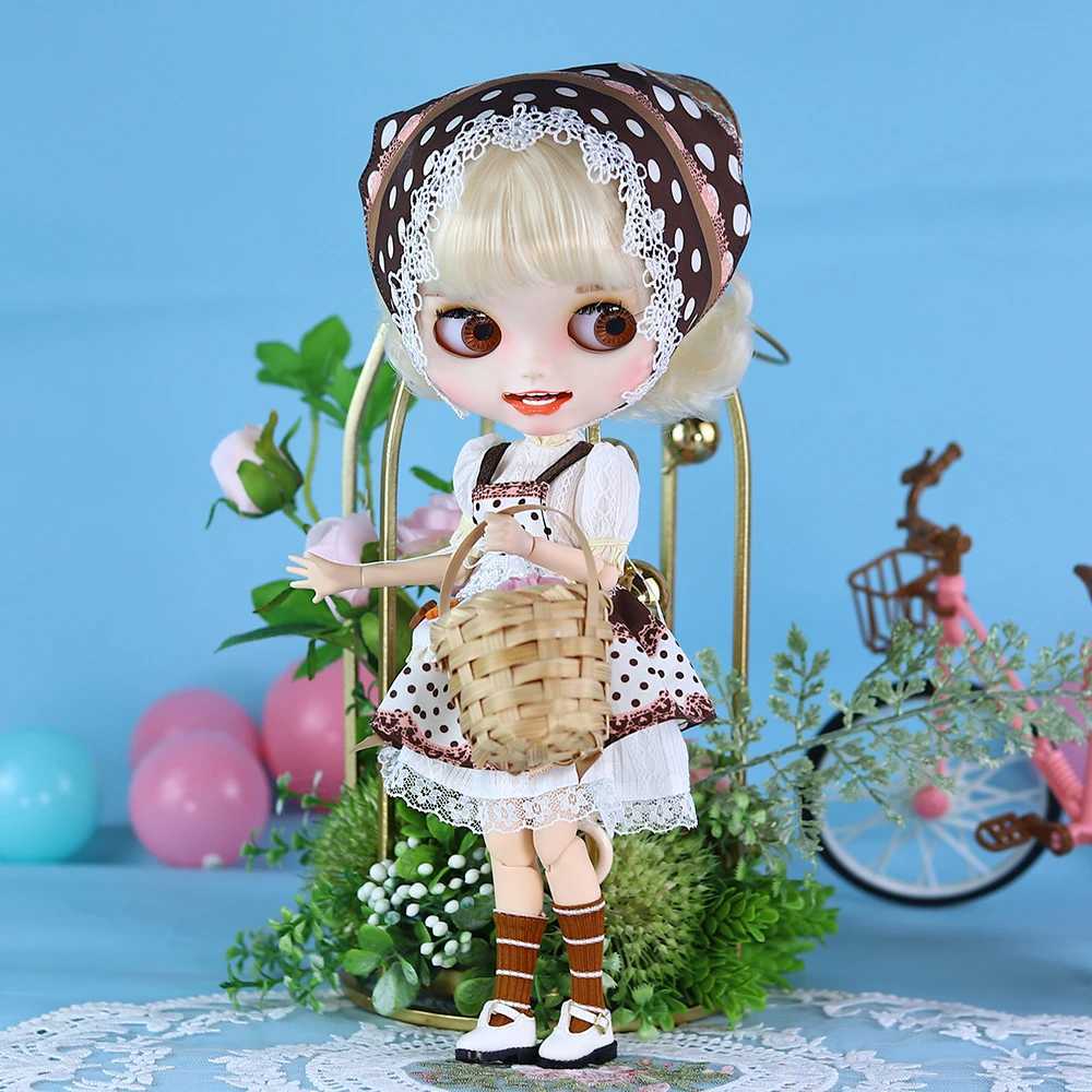 ICY DBS Blyth Doll BJD Connector Body White Skin Dopamine Girl Set 1/6 Toy 30cm Girl Gift Anime X250210