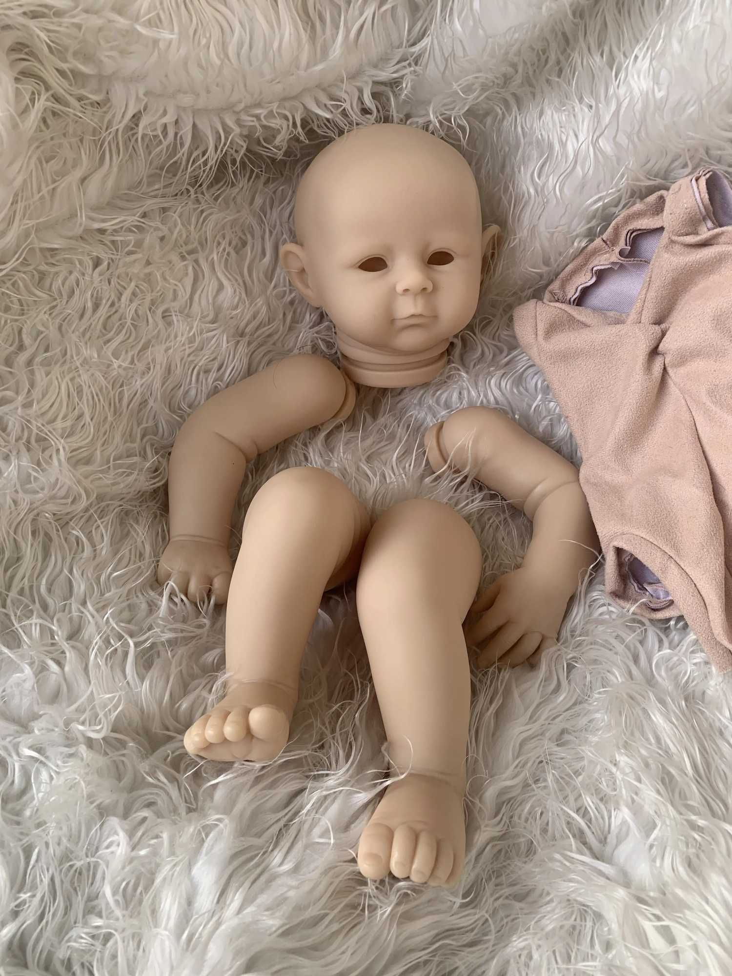 22Inches Reborn Doll Kit Archie Popular Lifelike Soft Touch DIY Unpainted Unfinished Doll Parts Drop Shipping X250210
