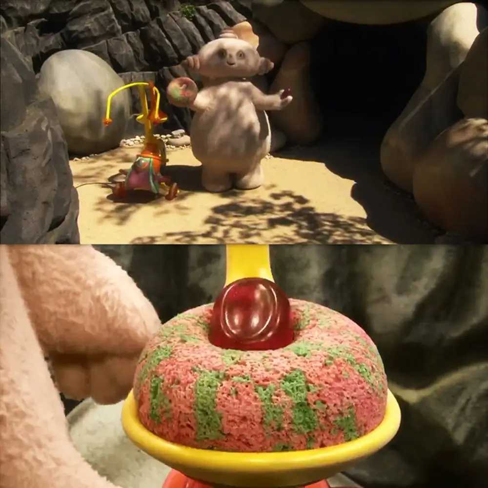 Cartoon Capybara Bath Sponge Ball with Mini Soap Face Washing Bathing Cleaning B Household Bathroom Accessories Y250210