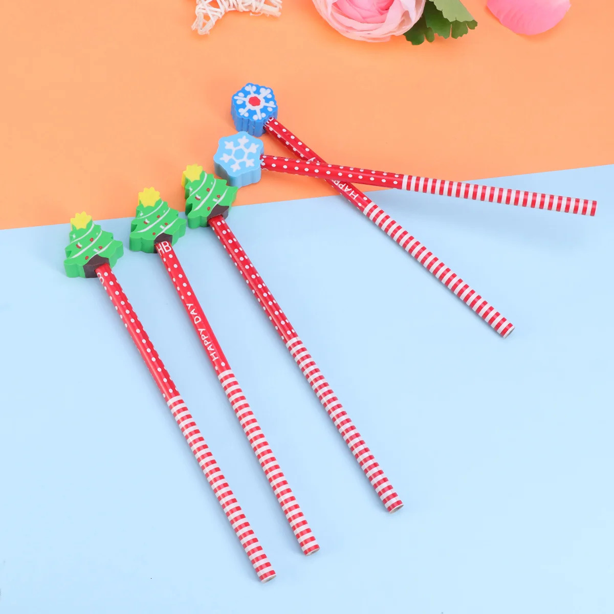 24Pcs Festive Toddler Child Pencils For Kids Holiday ChildrenS Birthday Party Baby Shower Gift Students Stationery Reward Pack 250115