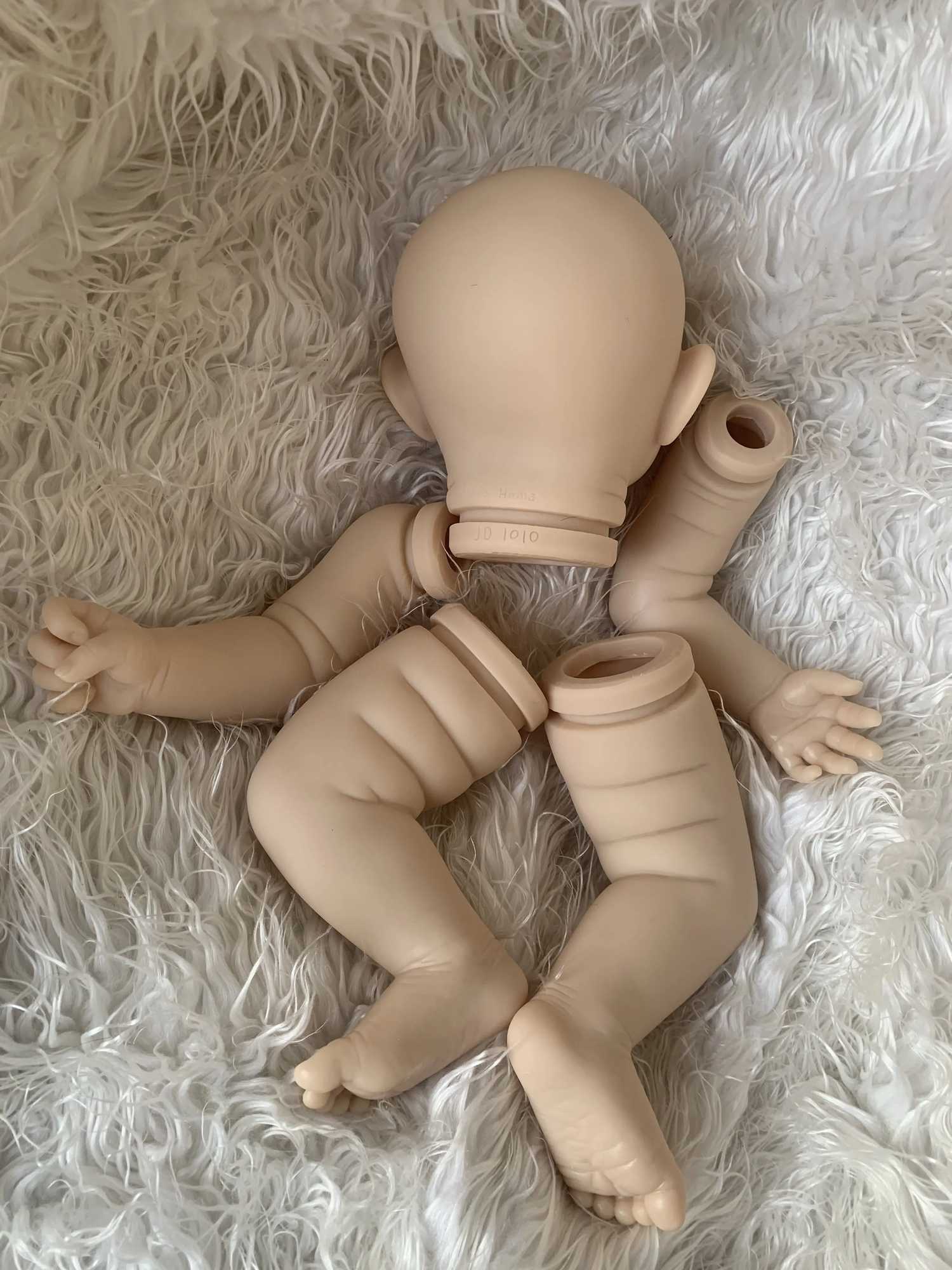 22Inches Reborn Doll Kit Archie Popular Lifelike Soft Touch DIY Unpainted Unfinished Doll Parts Drop Shipping X250210