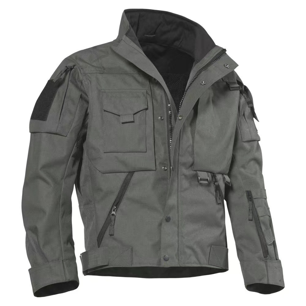 Tactical edition special agent jacket men's scratch resistant and wear-resistant military fan submachine jacket 241108