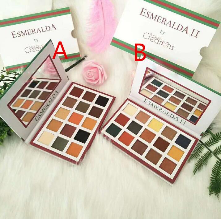 Eye makeup Multi-color Eyeshadow tray Natural Matte Glitter Lasting Free Shipping