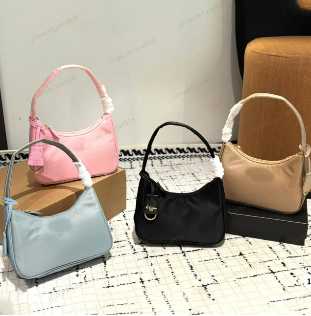 black hobo designer bag 3in1 crossbody shoulder designer bags designer women bag nylon hobos mini tote clutch luxury purses for women underarm hand bag messenger