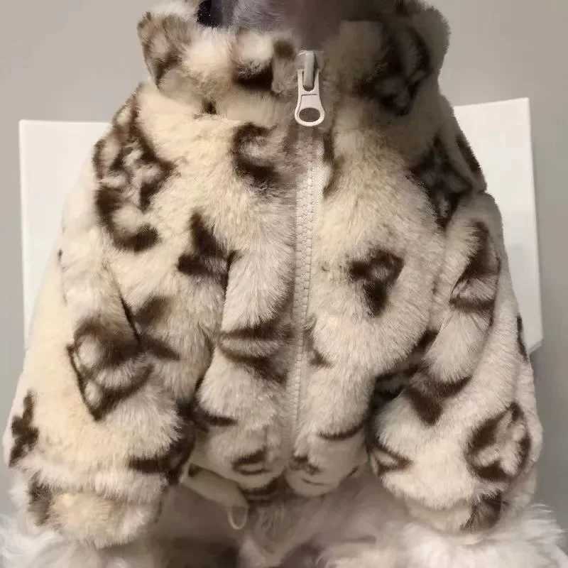 Winter Warm Dogs Coat Leopard Print Small Breed Dogs Clothes Fancy Luxury Coats Puppy Female Schnauzer Pet Clothing Supplies X250210